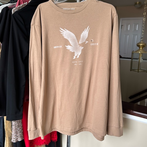 American Eagle Outfitters Other - NEW American Eagle super soft standard fit camel xxl shirt new with tags